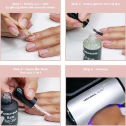 Méanail - Gellak - Kit Ruby - Gellak Starterspakket - Led Lamp 48w - Gelnagellak -Maquillage Cosmetics 1200x1200 2480