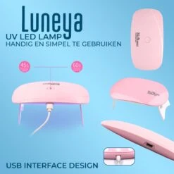 Luneya Polygel Kit - Sunrise Edition - 6 Kleuren - Polygel Nagels Starterspakket - Tasje - Incl. UV LED Lamp -Maquillage Cosmetics 1200x1200 2489
