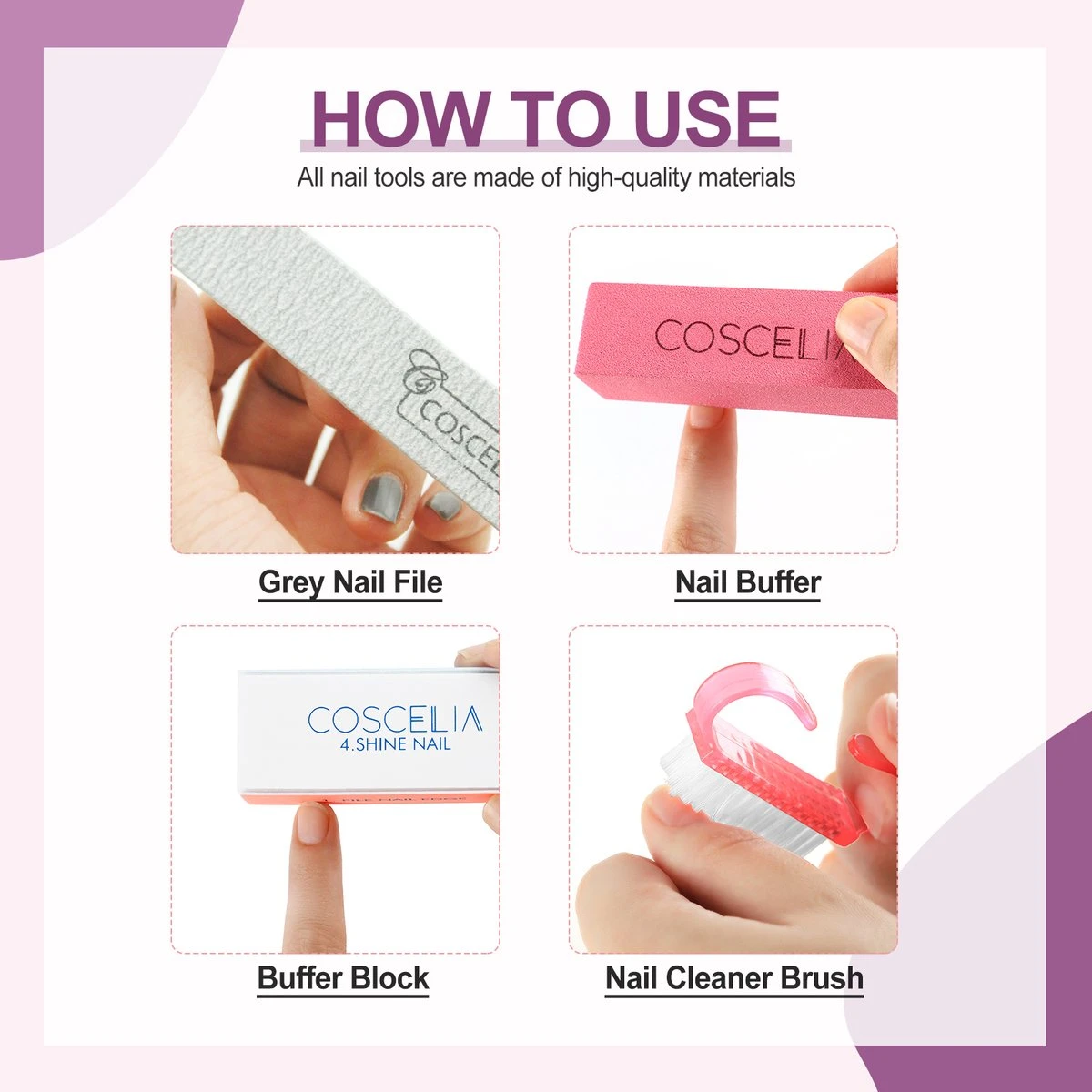 Royala Gellak D5pl Starterspakket + Inclusief UV Lamp + Met 13 Verschillende Gellak Kleuren - Ballerina Tips - Gellak Lamp – Nail Wipes - Cleanser - Nail Art - Gellac Set - Alle Benodigdheden In Eén - Uitgebreid 75-Delig Pakket 13 Royala Gellak D5pl Starterspakket + Inclusief UV Lamp + Met 13 Verschillende Gellak Kleuren - Ballerina Tips - Gellak Lamp – Nail Wipes - Cleanser - Nail Art - Gellac Set - Alle Benodigdheden In Eén - Uitgebreid 75-Delig Pakket – Image 11