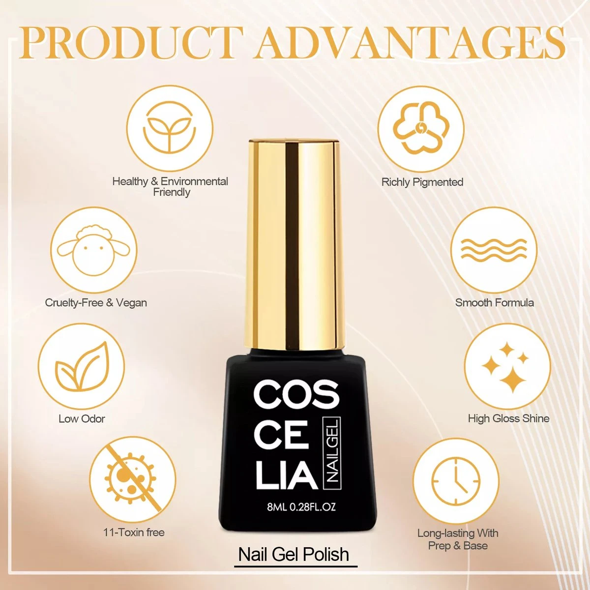 Royala Gellak D5pl Starterspakket + Inclusief UV Lamp + Met 13 Verschillende Gellak Kleuren - Ballerina Tips - Gellak Lamp – Nail Wipes - Cleanser - Nail Art - Gellac Set - Alle Benodigdheden In Eén - Uitgebreid 75-Delig Pakket 19 Royala Gellak D5pl Starterspakket + Inclusief UV Lamp + Met 13 Verschillende Gellak Kleuren - Ballerina Tips - Gellak Lamp – Nail Wipes - Cleanser - Nail Art - Gellac Set - Alle Benodigdheden In Eén - Uitgebreid 75-Delig Pakket – Image 17