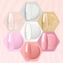 Polygel Kit - Polygel Set - Nagelverlenging - Polygel 7 Kleuren - Polygel Nagels - Kunstnagels - Gel Polish - Acryl Gellak -Maquillage Cosmetics 1200x1200 2528