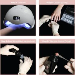 Méanail - Polygel - Starterspakket - Uv Lamp Led 48W – Tube Polygel 45gr - Accessoires -Maquillage Cosmetics 1200x1200 2529