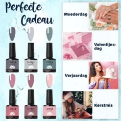 Luneya Gellak - Hidden Blossom Edition - 6-Delige Gellak Starterspakket - Gel Nagellak -Maquillage Cosmetics 1200x1200 2586