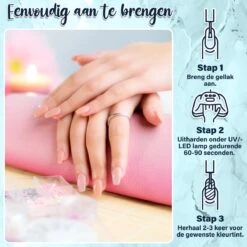 Luneya Gellak - Hidden Blossom Edition - 6-Delige Gellak Starterspakket - Gel Nagellak -Maquillage Cosmetics 1200x1200 2588