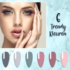 Luneya Gellak - Hidden Blossom Edition - 6-Delige Gellak Starterspakket - Gel Nagellak -Maquillage Cosmetics 1200x1200 2589