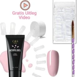 Merkloos Polygel Set - Starters Polygel - Nagelset - Nagel Set