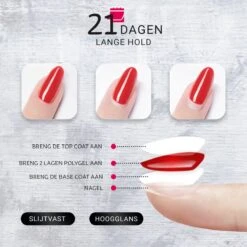 Miss Jules - 6-Delige Gellak Starterspakket - Nagellak - Kleur Rood & Roze - Glanzend & Dekkend Resultaat -Maquillage Cosmetics 1200x1200 2664