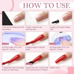 Gellak Starterspakket - 6 Kleuren - UV Lamp 48W - Gellak - Gel Nagellak - Gellak Set -Maquillage Cosmetics 1200x1200 2689