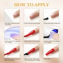 Royala D6 Gellak - Gellak Starterspakket 10 Kleuren - Gellak - Gellak Set - UV LED Lamp 36W - Manicure - Nagellak - Nail Art - 10 Kleuren Gel Polish - Nagellakset - Gellakset -Maquillage Cosmetics 1200x1200 2708