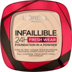 L’Oréal Paris Infaillible 24h Fresh Wear Powder Foundation - 20 Ivory