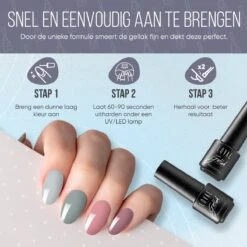 Gellak Starterspakket - Gellak - Gel Nagellak - Gellak Set - 6x8ML Kleuren - Nude Edition - Gellac - Nude Kleuren -Maquillage Cosmetics 1200x1200 2757