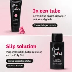 Miss Jules® Luxe Complete Polygel Kit - Polygel Nagels Starterspakket - 6 Kleuren - Perfecte Combinatie Gellak & Acryl - Incl. UV LED Lamp & Instructievideo (NL) 16 Miss Jules® Luxe Complete Polygel Kit - Polygel Nagels Starterspakket - 6 Kleuren - Perfecte Combinatie Gellak & Acryl - Incl. UV LED Lamp & Instructievideo (NL) -Maquillage Cosmetics 1200x1200 2770