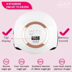 Seidon© Nageldroger 168W - LED Lamp Nagels - Gellak Lamp - UV Lamp Gelnagels -Maquillage Cosmetics 1200x1200 2814