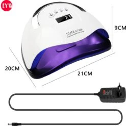 Nageldroger - Nageldrogers - 80 Watt UV LED Lamp Nagels - 45 Leds - Nagellak Droger - UV LED Lamp - Nagellamp - Nail Dryer - Nageldroger Voor Gel Nagellak - Gewone Nagellak - Wit 18 Nageldroger - Nageldrogers - 80 Watt UV LED Lamp Nagels - 45 Leds - Nagellak Droger - UV LED Lamp - Nagellamp - Nail Dryer - Nageldroger Voor Gel Nagellak - Gewone Nagellak - Wit -Maquillage Cosmetics 1200x1200 2827