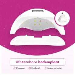 TheBeautyWay Nageldroger - Voor Gelnagels - Geschikt Voor Elke Nagel Gellak - 24 LEDs -Maquillage Cosmetics 1200x1200 2841