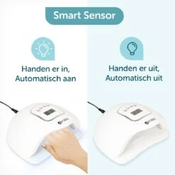 ForDig 80W Professionele Nageldroger Voor Gel Nagels - Nagellak Droger Met UV LED Lamp En Timer Voor Gelnagels - Nageldrogerlamp Met 45 LED Lampjes Voor Nagel Gellak - Geschikt Voor Manicure En Pedicure - Nagellakdroger Hard Gelpolish Builder -Maquillage Cosmetics 1200x1200 2847