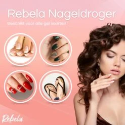 Rebela | Nageldroger | Gelnagels | GEL UV LED Nail Lamp 168w | UV Lamp Gelnagels | Led Nagellamp | Nageldroger | Wit -Maquillage Cosmetics 1200x1200 2852