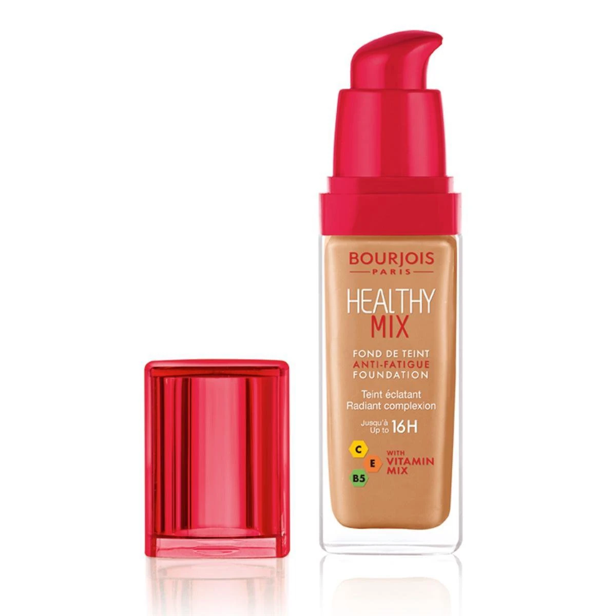 Bourjois Healthy Mix Anti Fatigue Foundation - 57 Halé 14 Bourjois Healthy Mix Anti Fatigue Foundation - 57 Halé – Image 12