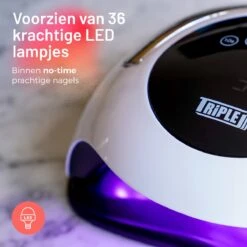 Triple J® UV Lamp Gelnagels - Nageldroger - Nagellamp - Automatische Timer - 36 LEDs - Wit -Maquillage Cosmetics 1200x1200 2886