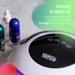 Triple J® UV Lamp Gelnagels - Nageldroger - Nagellamp - Automatische Timer - 36 LEDs - Wit -Maquillage Cosmetics 1200x1200 2887