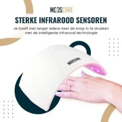 MOOSCARE 36 Watt LED Lamp Voor Gellak Nagels – Nageldroger – Gellak Lamp - UV Lamp Gelnagels - Nail Art Nagellamp - Gel Nagellak Nageldroger -Maquillage Cosmetics 1200x1200 2906