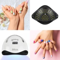 Nageldroger - LED Lamp Nagels - 57 LEDs - Geschikt Voor Elke Gellak En Nagellak - Valentijn Cadeautje -Maquillage Cosmetics 1200x1200 2913