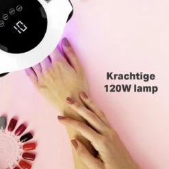 Vivid Green UV Lamp Gelnagels - Led Nagellamp - Gellak Nagel Lamp - Nageldroger - Naggellak Droger - Nagels - 120W -Maquillage Cosmetics 1200x1200 2917