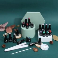 Merkloos Polygel Set - 20 Kleuren - UV Nagels Set - Polygel Starter Set - Helder Rood Naakt - Nagelverlenging Gel Kit - Voor DIY Salon Art Nagels -Maquillage Cosmetics 1200x1200 2978