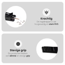 Nagelknipper En Nagelvijl - -Pedicureset - Voordeelverpakking - Hoogwaardig RVS - Nageltang 17 Nagelknipper En Nagelvijl - -Pedicureset - Voordeelverpakking - Hoogwaardig RVS - Nageltang -Maquillage Cosmetics 1200x1200 3023