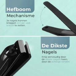 Christian Deluxe® Combo Nagelknipper Set - Zwart - Inclusief Luxe Opberg Etui - Nagelschaar Voor Knippen Van Teennagels En Vingernagels -Maquillage Cosmetics 1200x1200 3044