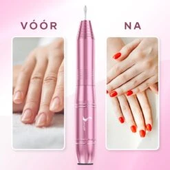 Simver Elektrische Nagelfrees - 11 Nagelvijl Bitjes En 56 Schuurrolletjes - Manicure / Pedicure - Roze - Cadeautip - Kerstcadeau -Maquillage Cosmetics 1200x1200 3048