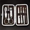 Merkloos 7-delige Manicureset Van Roestvrij Staal Met Schaar, Pincet, Vijl, Zijsnijder, Kartel, Scheermachine, Nagelknipper & Pedicure Kit In Etui, Nagelverzorgingsgereedschap, Nagelset, Nagelverzorgingsset -Maquillage Cosmetics 1200x1200 3065