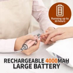 Nagelfrees – Nagelvijl – Elektrische Nagelvijl – Automatische Nagelvijl – Manicure En Pedicure – Nagelsalon - Electric Nail File -Maquillage Cosmetics 1200x1200 3069