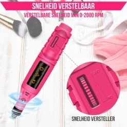 Royala - Manicure & Pedicure Set Elektrische Nagelvijl Nagelfrees - Nail Drill - Geschikt Voor Natuurlijke Nagels - Nepnagels - Gellak - Gelnagels - Acrylnagels - 6 Opzetstukken - Rood 14 Royala - Manicure & Pedicure Set Elektrische Nagelvijl Nagelfrees - Nail Drill - Geschikt Voor Natuurlijke Nagels - Nepnagels - Gellak - Gelnagels - Acrylnagels - 6 Opzetstukken - Rood -Maquillage Cosmetics 1200x1200 3071