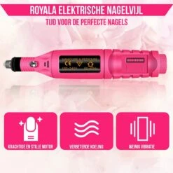 Royala - Manicure & Pedicure Set Elektrische Nagelvijl Nagelfrees - Nail Drill - Geschikt Voor Natuurlijke Nagels - Nepnagels - Gellak - Gelnagels - Acrylnagels - 6 Opzetstukken - Rood 15 Royala - Manicure & Pedicure Set Elektrische Nagelvijl Nagelfrees - Nail Drill - Geschikt Voor Natuurlijke Nagels - Nepnagels - Gellak - Gelnagels - Acrylnagels - 6 Opzetstukken - Rood -Maquillage Cosmetics 1200x1200 3072