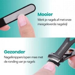 FreshDragon Nagelknipper Set Met Nagelvijl - Nagelset Tegen Kalknagels - Nageltang - Teennagelknipper -Maquillage Cosmetics 1200x1200 3081