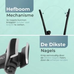 Nagelknipper Set Met Nagelvijl - Nagelset Tegen Kalknagels - Nageltang - Teennagelknipper - Ingegroeide Teennagel - Kalknagel -Schimmelnagel -Maquillage Cosmetics 1200x1200 3188