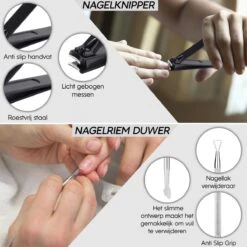 Thumbs Up 6-Delige Nagel Set - Ingegroeide Teennagel - Nageltang Met Bufferveer- Teennagelknipper - Nagelknipper Set - Zilver -Maquillage Cosmetics 1200x1200 3192