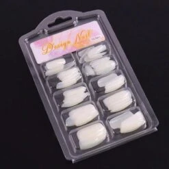 Merkloos Nageltips Set - 100 Stuks - Wit - French Nail Acryl Nails -Maquillage Cosmetics 1200x1200 3195