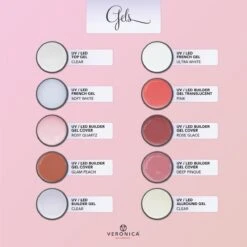 Veronica NAIL-PRODUCTS UV / LED BUILDER Gel Clear, 15 Ml, Middelvisceus Nagel Gel Voor De Mooiste French Manicure Gelnagels, Maar Ook Voor De Natuurlijke Look! -Maquillage Cosmetics 1200x1200 3222
