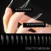 Gel Soft Flex Tips Stiletto Plaknagels - 100% Soak-off - Transparant -Maquillage Cosmetics 1200x1200 3267