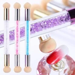 GUAPÀ - Nail Art Blooming Spons & Stempel Penseel Voor Het Maken Van Babyboom En Holografisch Effecten Op Je Nagels - Kleur Roze -Maquillage Cosmetics 1200x1200 3301