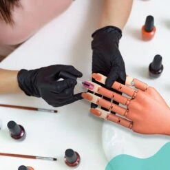 Oefenhand Voor Nagels Incl. 100 Nageltips + Acryl Penselen - Nagellak – Polygel – Acryl Nagels – Nail Art - Kunstnagels - Gelnagels – Nailtrainer -Maquillage Cosmetics 1200x1200 3320