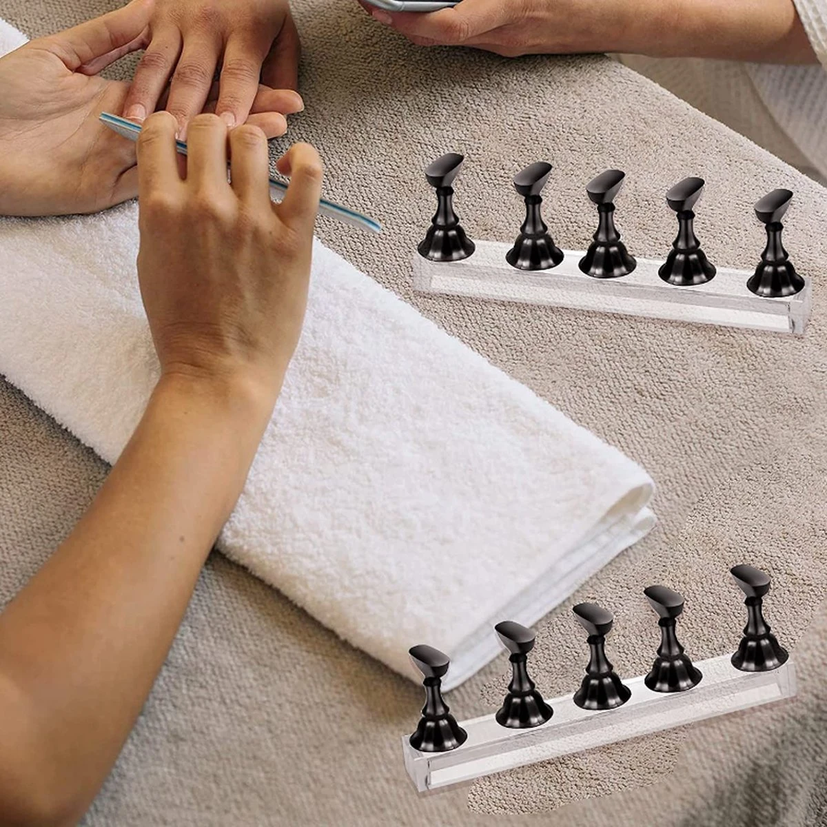 Merkloos Nailtrainer Oefenhand Voor Nagels 12-delige Set - Acryl Nagels Starterspakket - Starter Kit Nagel Display Magnetische Waaier – Kunstnagels Plaknagels - Nail Art Set - Uv Lamp Gelnagels Houd 9 Merkloos Nailtrainer Oefenhand Voor Nagels 12-delige Set - Acryl Nagels Starterspakket - Starter Kit Nagel Display Magnetische Waaier – Kunstnagels Plaknagels - Nail Art Set - Uv Lamp Gelnagels Houd – Image 7