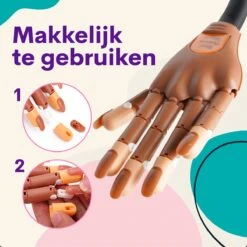 Merkloos Oefenhand Voor Nagels - Nailtrainer - Nagel Oefenhand - Compleet Acryl Nagels Starterpakket -Maquillage Cosmetics 1200x1200 3339
