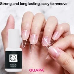 GUAPÀ® Nagellijm Voor Nagel Tips | Plaknagels | Nepnagels & Nail Art | Nagel Decoratie Lijm | Nail Glue 5ml -Maquillage Cosmetics 1200x1200 3351