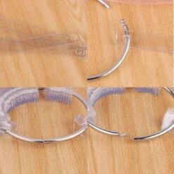 Merkloos 50 Stuks - Nagellak Kleuren Display Waaier- Ovaal - Professionele Nail Art Test Nagels - Nail Swatch Sticks - Met Ring - Nail Art Polish Oefendisplay - Nail Sample Sticks - Nagel Praktijk Kleur Display Nagellak Board - Afgerond - Transparant -Maquillage Cosmetics 1200x1200 3362