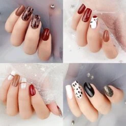 GUAPÀ® Nagelstickers & Nail Wraps - Nagelstickers Hartjes En Vormpjes - Nail Art - Nagel Folie - Diverse Kleuren Nail Wrap - 20 Vellen Nagelstickers -Maquillage Cosmetics 1200x1200 3388