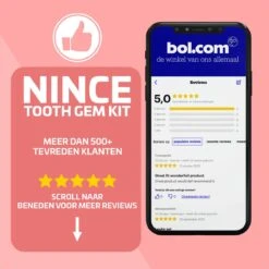 Nince DIY Tooth Gem Kit Hoogwaardig Materiaal - Wit Vlinder - Tand Diamantje Set 16 Nince DIY Tooth Gem Kit Hoogwaardig Materiaal - Wit Vlinder - Tand Diamantje Set -Maquillage Cosmetics 1200x1200 3421