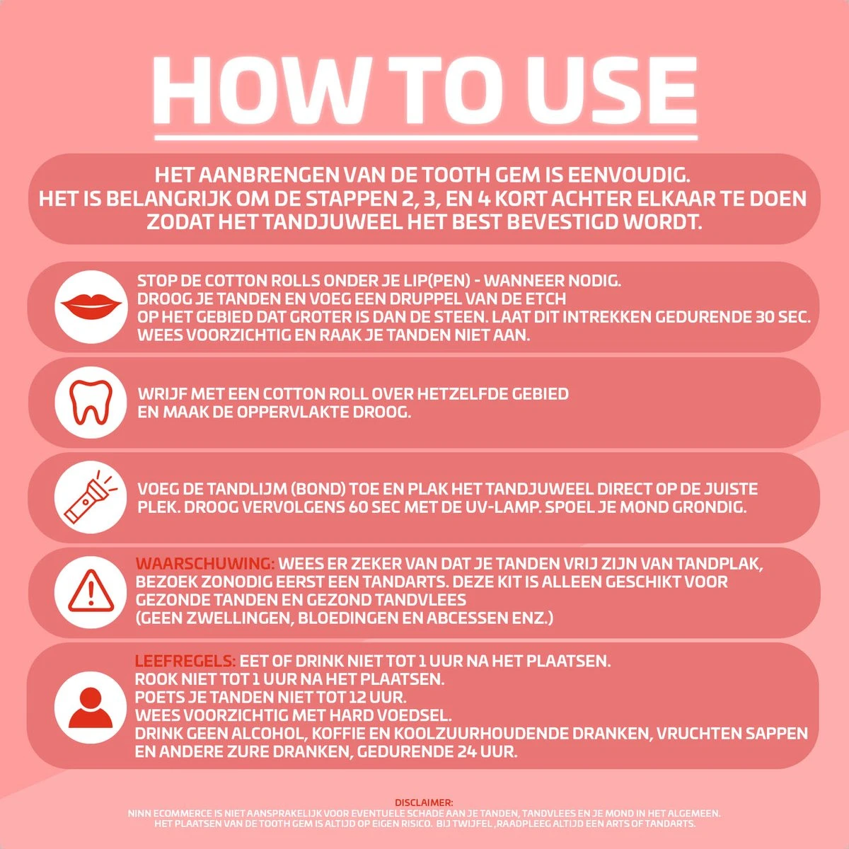 Nince DIY Tooth Gem Kit Hoogwaardig Materiaal - Wit - Tand Diamantje Kit 8 Nince DIY Tooth Gem Kit Hoogwaardig Materiaal - Wit - Tand Diamantje Kit – Image 6